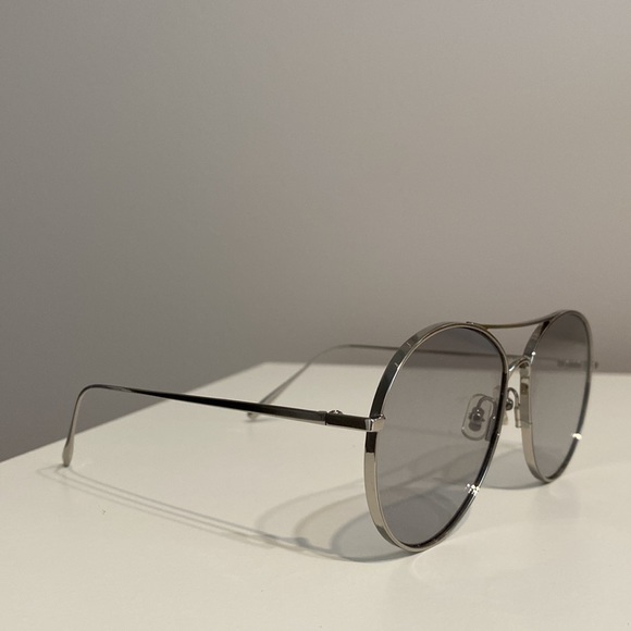 Gentle Monster unisex Silver and Grey Ranny Ring Sunglasses - Picture 5 of 13